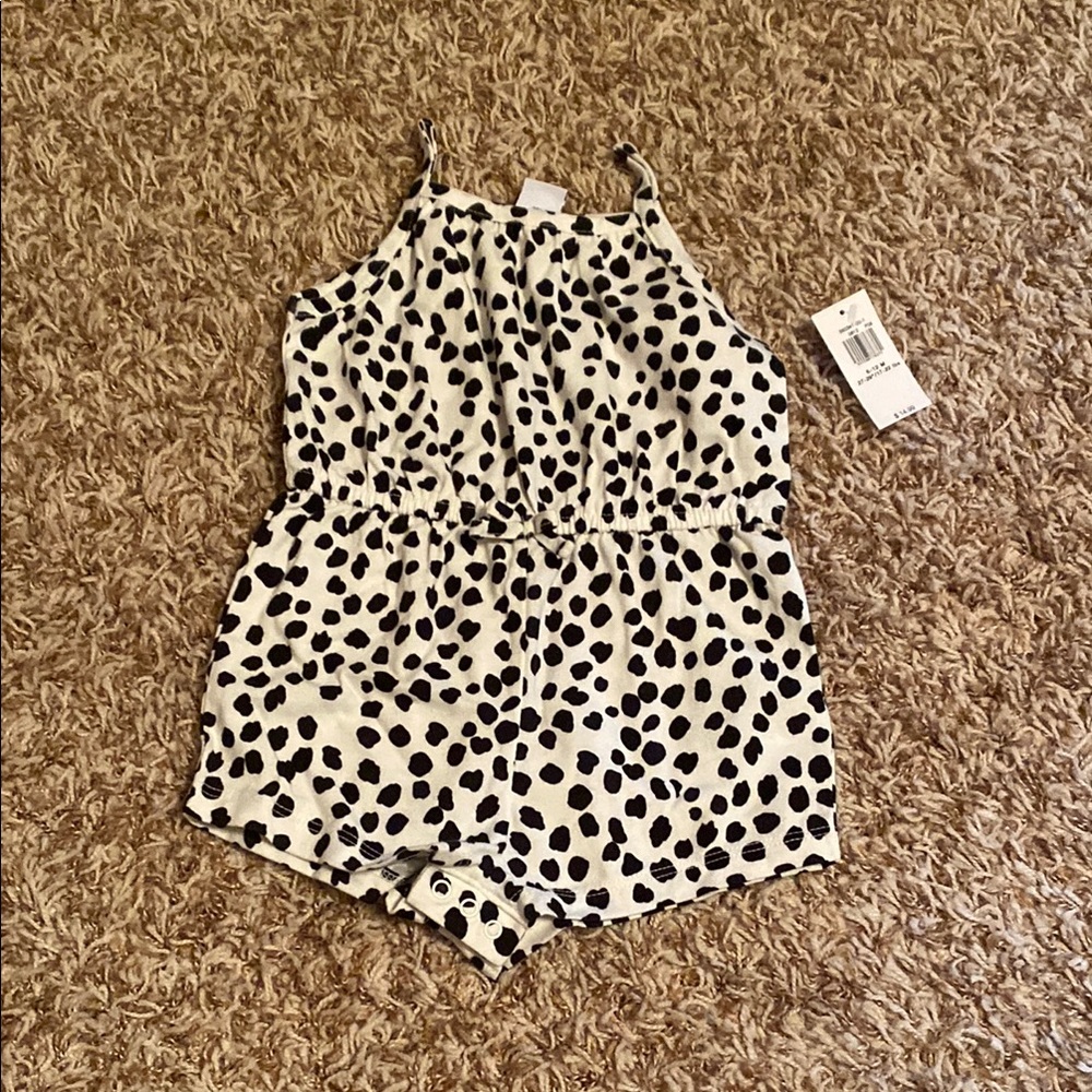 NWT Old Navy Spotted Sleeveless Romper